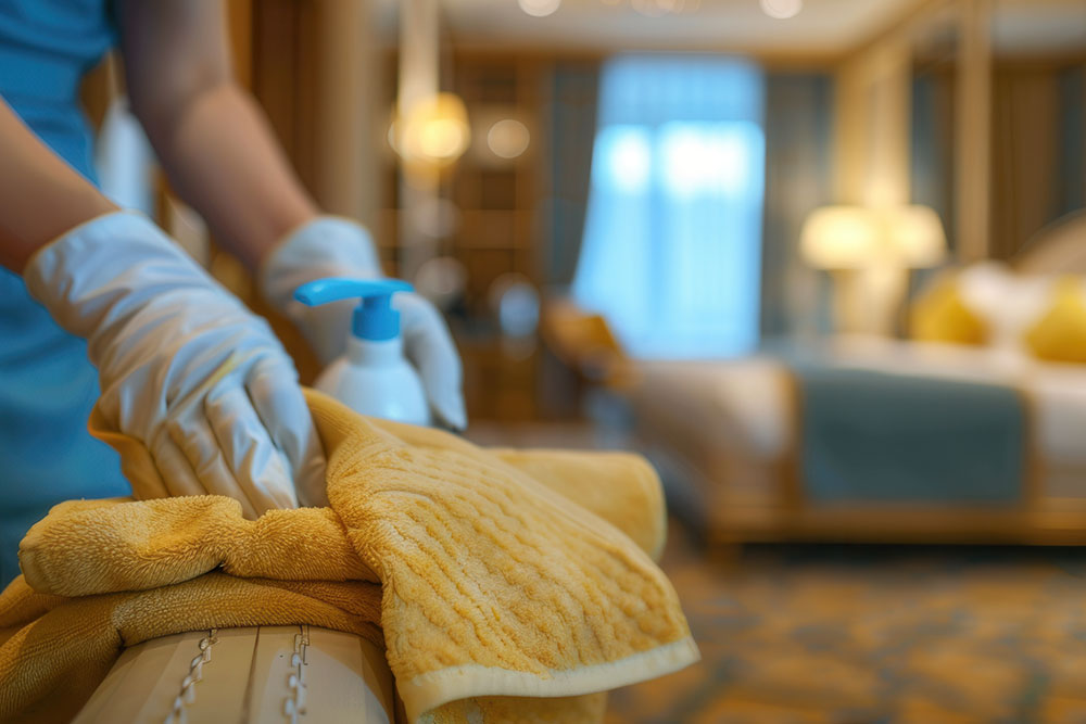 estándares de limpieza hotelera